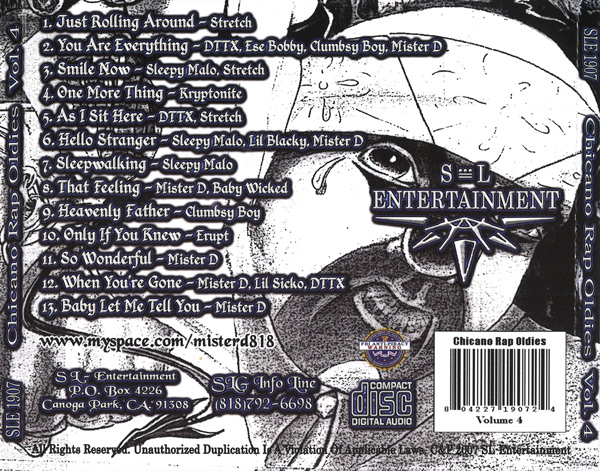 Chicano Rap Oldies Volume 4 Chicano Rap